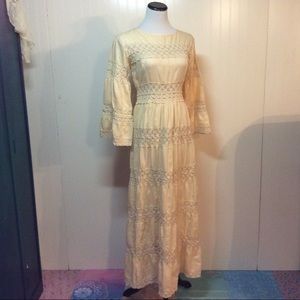 1960’s Hippie Festival Style Wedding Dress